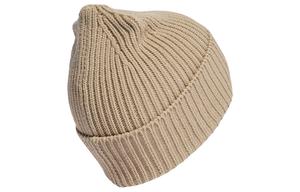 Хлопок, переработанный полиэстер, шапка-бини, Women's, Adidas, бежевый