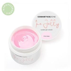 Гель для наращивания ногтей UV LED ICE JELLY молочно-розовый - Pink Mask 50мл, Cosmetics Zone