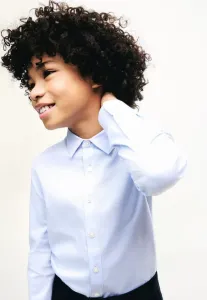 Детская рубашка Mango Kids, Light Blue