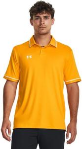 Under Armour мужская футболка-поло Tipped Teams Performance, Steeltown Gold/White