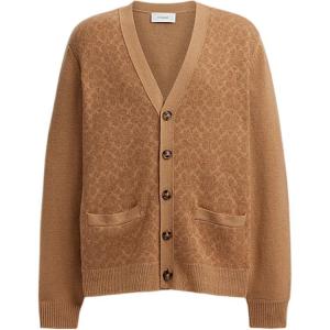 COACH SS24 Вязаный свитер Men's Khaki