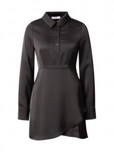 ABOUT YOU Платье-рубашка 'Cornelia' в черном цвете