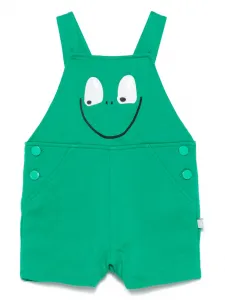 Шорты с аппликацией Stella McCartney Kids, зеленый