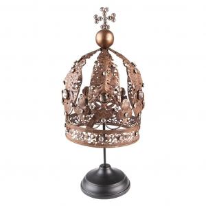 Корона Clayre & Eef Decoration 40 см, коричневое железо Clayre&Eef, коричневый