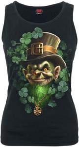 Топ Spiral Shenanigans, черный