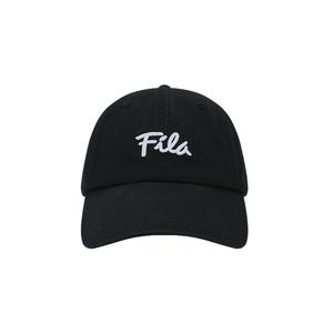 FILA Оригинальная хлопковая бейсболка унисекс угольно-черная, Jet Black