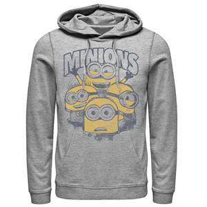 Мужской пуловер с капюшоном Despicable Me Minions Group Licensed Character