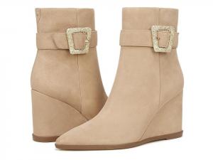 Sam Edelman Weslie I7768L1250 Ботинки женские бежевые кожаные на платформе