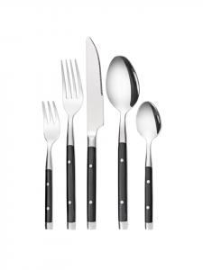 Набор столовых приборов Bamberg из 10 предметов черного цвета GRÄWE