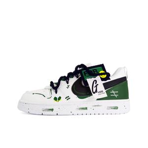 Детские кроссовки для скейтбординга Court Borough Low 2 с противоскользящим покрытием и износостойкими подошвами для подростков Nike, белый