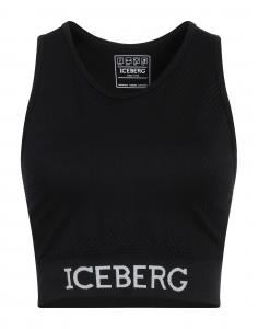 Спортивный топ Iceberg, черный