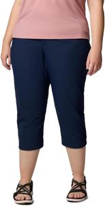 Columbia Womens Leslie Falls Capri Ii, Collegiate Navy