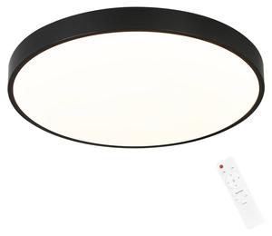 Светодиодный потолочный светильник Nettlife Silvia, черный - пластик - 37 x 3 x 37 см