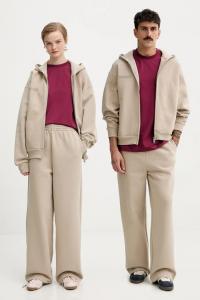 Хлопковые спортивные штаны Pangaia, бежевый