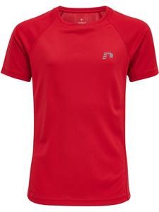 Футболка Newline S/S Kids Core Running S/S, цвет TANGO RED