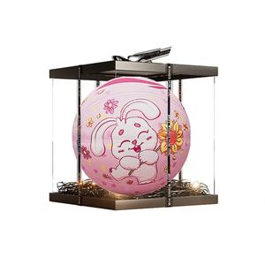 LINING Резиновый баскетбольный мяч pink rabbit тренировочный матчевый unisex