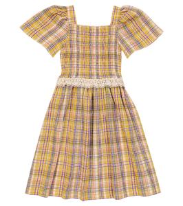 Платье Андреа из сирсакера в клетку The New Society, Multicolor Check