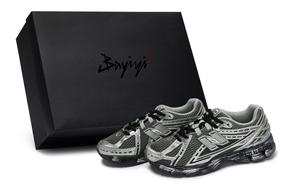 New Balance Кроссовки NB 1906R с низким верхом, устойчивые к истиранию, унисекс, серые, зеленые, серебристые