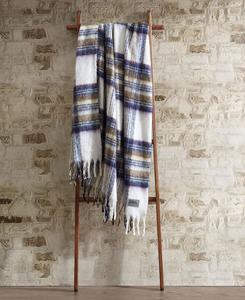 Плед из искусственного мохера в клетку, 60 x 50 дюймов Eddie Bauer, Edgewood Plaid Khaki