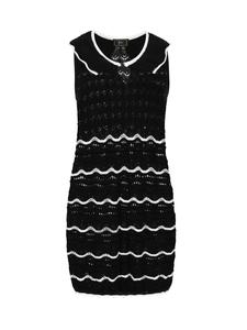 Платье до колена faina, черный