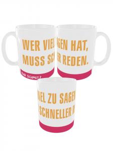 Кружка Ralf Schmitz Для тех, кому есть что сказать Кофейная кружка 320 мл, разноцветная Ralf Schmitz