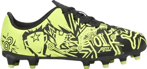 Кроссовки Christian Pulisic x Tacto 2 FG AG Big Kid 'CP10 Pack - Electric Lime', желтый