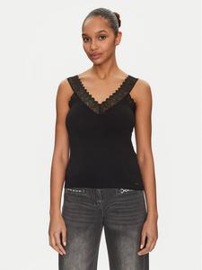 Топ облегающего кроя 242-DNAE Morgan, черный