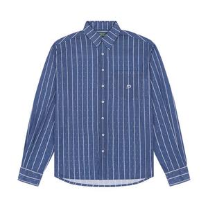 Топ Denim Tears Coach Oxford Mesh Button Up, Blue