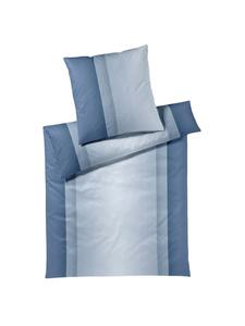 Elegante Постельное белье Silhouette стального синего цвета