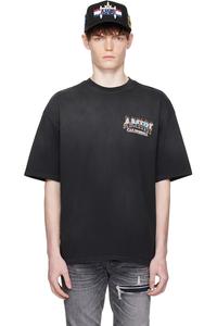 Футболка Amiri oversize Sunny Place Amiri, черный