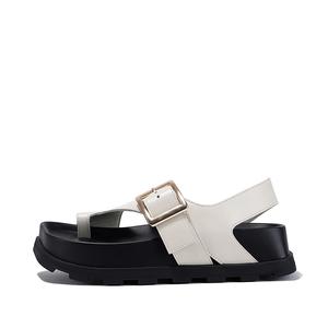 Пляжные сандалии женские бежевые BELLALILY