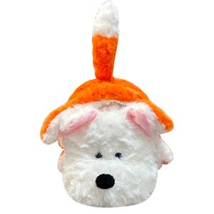 Плюшевая кукла щенок превращается в лису высота 18см длина 18см Mise