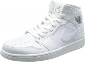Мужские высокие кроссовки Nike для баскетбола, White Cool Grey White 102