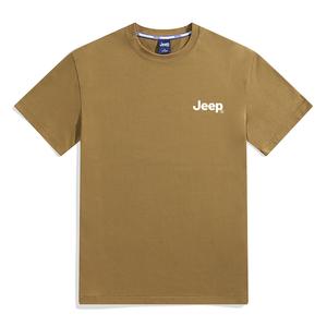 Футболка Unisex Crew Neck Moderate Straight Fit Jeep, mustard желтый