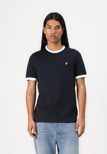 Базовая футболка RINGER Lyle & Scott, темно-синий