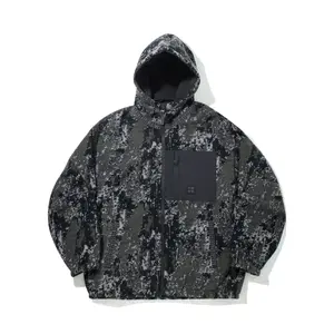 LiNing Мужская куртка черная жаккардовая, Black Jacquard