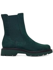 Кожаные ботинки челси зеленого цвета Tamaris