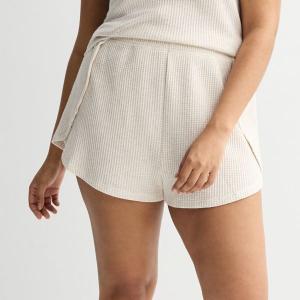 Юниорские высокие шорты с вафельной резинкой Dolphin So, цвет oatmeal heather