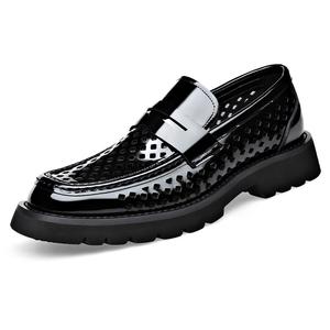 Туфли мужские Men"s Casual Men Low-Top Luomaike, черный