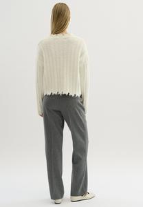 Джемпер AMI O NECK Karen by Simonsen, молочный