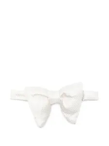 Фактурный галстук-бабочка TOM FORD, белый