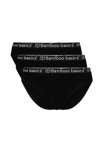 Женские трусы YARA, 3 шт., пояс с логотипом, дышащие, одинарный джерси Bamboo Basics, черный