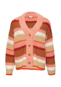 Вязаный кардиган s.Oliver, цвет Rose/Raspberry