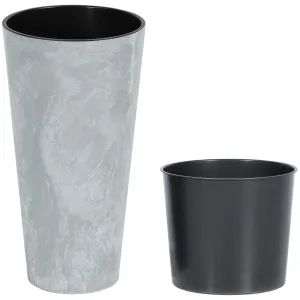 Горшок для растений Prosperplast «Tubus Slim Beton», ØxH: 40x76,2 см, цвет betongrau