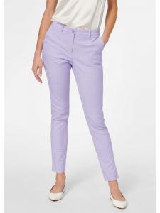 MADELEINE Жаккардовые брюки с уникальным дизайном в лавандово-белой цветовой гамме