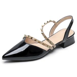 City camel Повседневные однобортные туфли женские черные