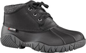 Мужские водонепроницаемые утепленные низкие зимние ботинки Baffin WHITETAIL II, верх из цельнозернистой кожи, гибкая резиновая подошва, черный