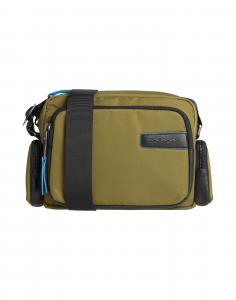 Сумка через плечо Piquadro, темно-зелёный