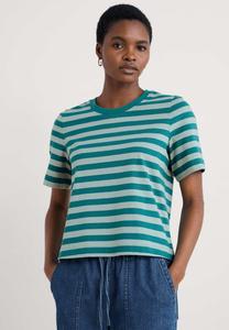 Футболка Seasalt Cornwall Print T-shirt, Teal/Scallion Emulsion/Teal