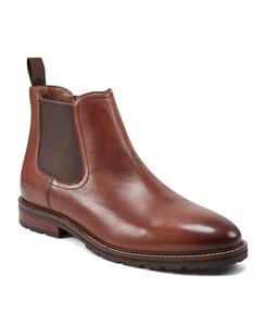 Мужские ботинки Cassius Pull-On с миндалевидным носком Rockport, Dark Natural Leather